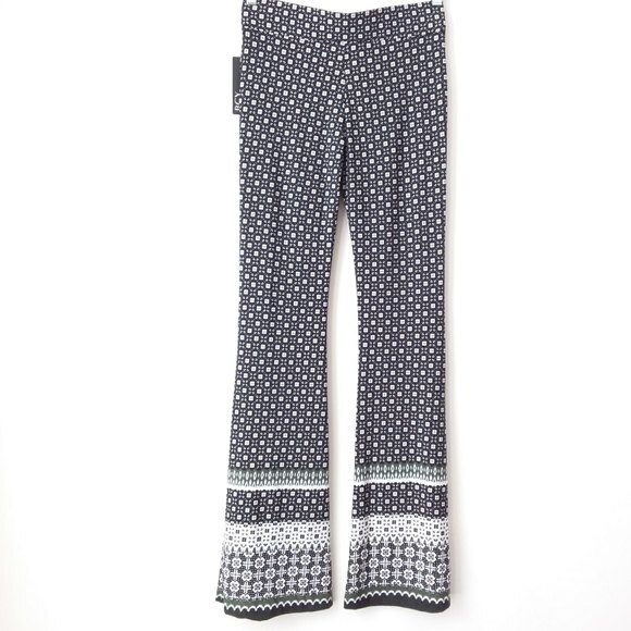 BCX | Lightweight Green Multi-toned Pull-on Pants M - Picture 7 of 9